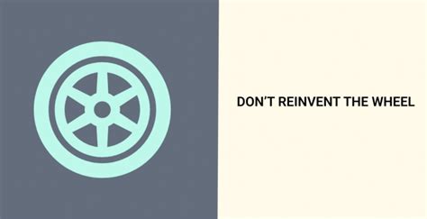 Tech Core Skills 2 Dont Reinvent The Wheel Codetothemoon