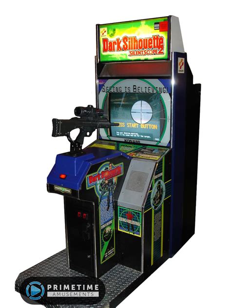 Dark Silhouette Silent Scope 2 Arcade Game