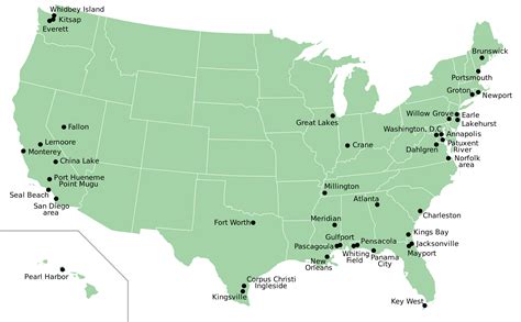 28 Map Of Us Military Bases In United States References