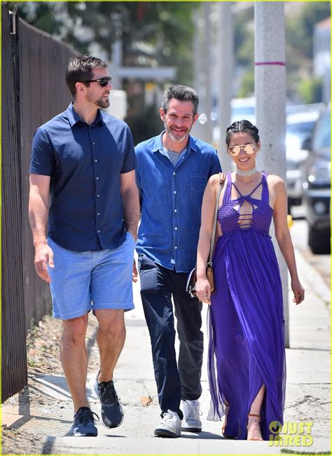 Olivia Munn And Boyfriend Aaron Rodgers Attend Memorial Day Party Photo