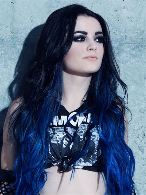 Free Download Beautiful Wwe Diva Paige Wwe Divas Paige Blue Hairstyle