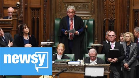 House Of Commons Speaker John Bercow Steps Down YouTube