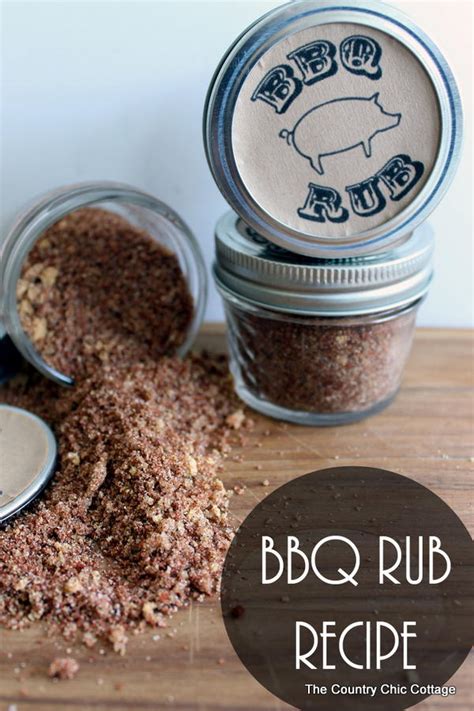 A few mouthwatering gift ideas for dads with an appetite. Father's Day Gift in a Jar--BBQ Rub | FaveSouthernRecipes.com