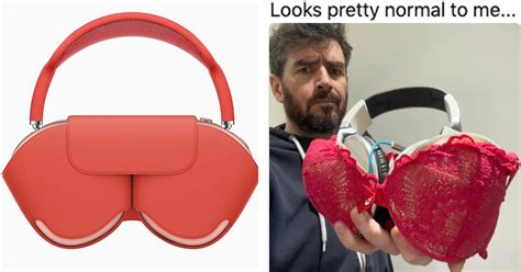 Apples Airpod Max Headphones Look Like Bras And Now Its A Meme