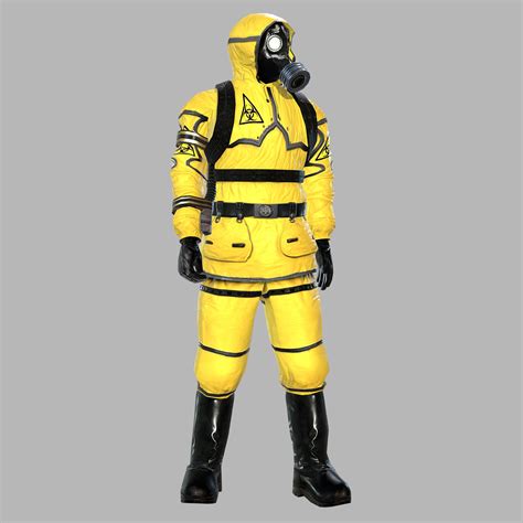 Hazmat Suit 3d Model