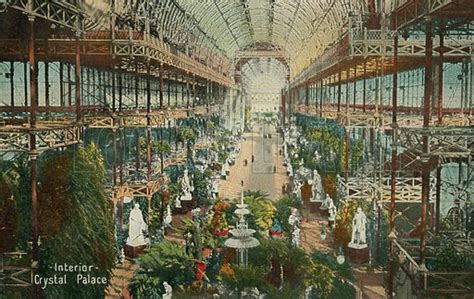 Crystal Palace Interior London Stock Image Look And Learn