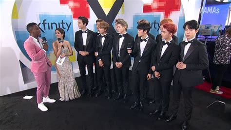Nct 127 Red Carpet Interview Amas 2018 Youtube