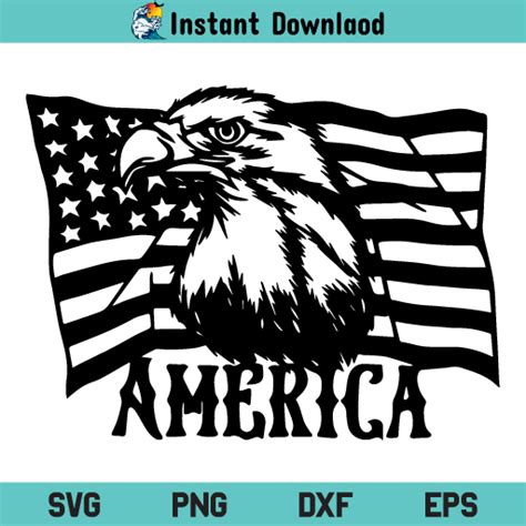 America Eagle Flag Svg America Eagle Flag Svg File Eagle America Flag