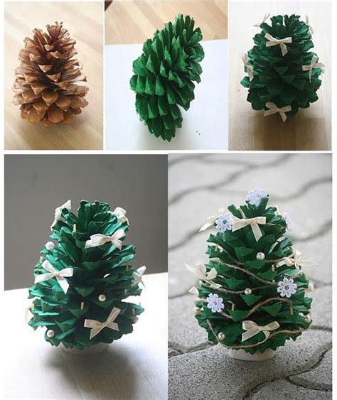 Diy Pine Cone Christmas Tree Pictures Photos And Images