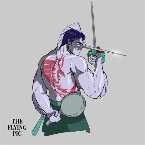 OC Fish Man Fencer Character Inspired In Gyojin Tribe From One Piece