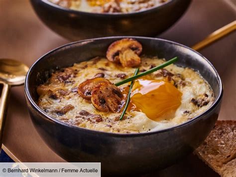 Œufs cocotte aux champignons facile et rapide découvrez les recettes