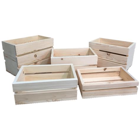 Wooden Crates - North Rustic Design