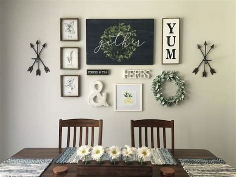 51 Farmhouse Wall Decor Ideas For Dinning Room Dinning Room Wall