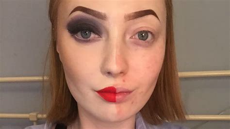 Teen Who Posted Half Makeup Selfie Is Stunned By The Nastiness Of