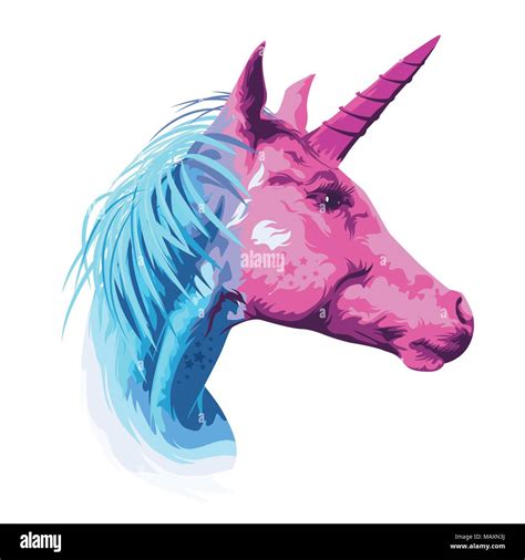 Pink Horse Stock Vector Images Alamy