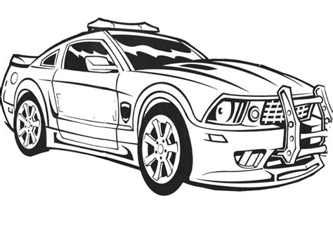 Get This Printable Police Car Coloring Pages 00467