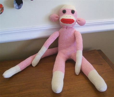 Pink Red Heeled Sock Monkey Shelley Mitchell Flickr