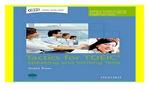 Tactics For Toeic® Speaking And Writing Tests Pack Tactics Focused Preparation For The Toeic