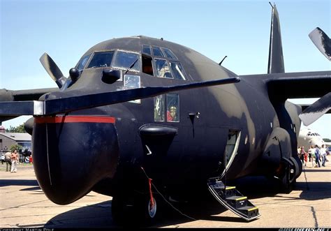 Lockheed Mc 130e Hercules Equipped With Fulton Recovery System Us
