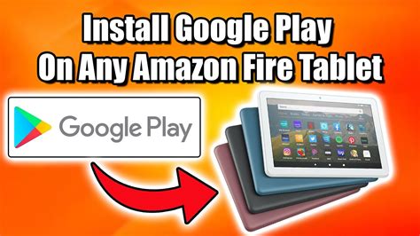Install Google Play On Any Amazon Fire Tablet Using Fire Toolbox Works With Fire Hd Plus