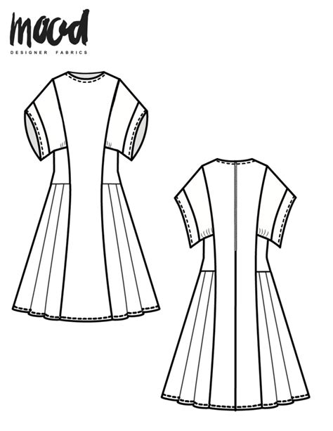 The Spruce Dress Free Sewing Pattern Mood Sewciety