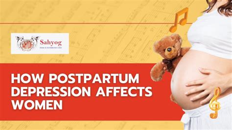 How Postpartum Depression Affects Women Sahyog Clinic