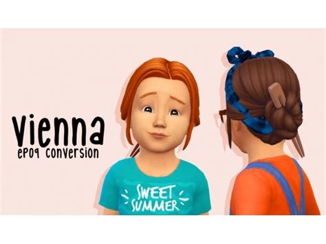 Vienna Hair For Babes The Sims Download SimsDomination Eco Lifestyle The Sims