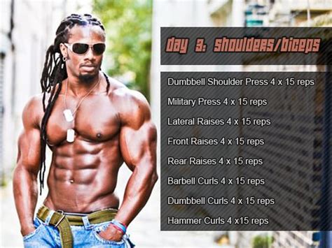 International Fitness Model Ulisses Jr Workout Routine And Diet Part 3