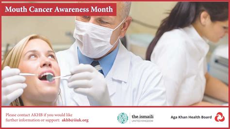 November Is Mouth Cancer Awareness Month Theismaili