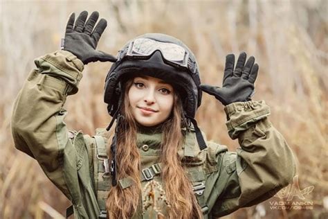 this russian girl is probably the most beautiful female cosplay soldier you ve seen 9gag