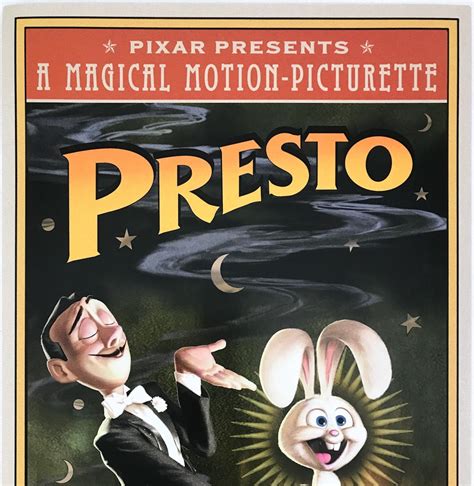 Animation And Film Presto Poster