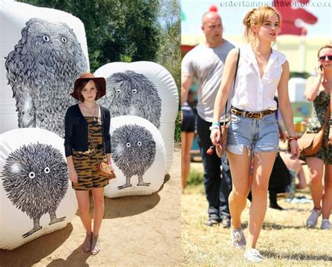 Fashion Of Emma Watson Floral Playsuit Fashion