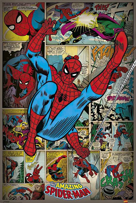 Buy Stop Online Marvel Comics Spider Man Retro Online At Desertcartindia