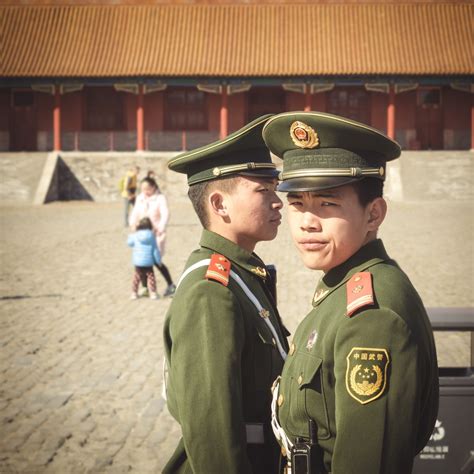 Fotos Gratis Persona Soldado Ejército Profesión Beijing Policía