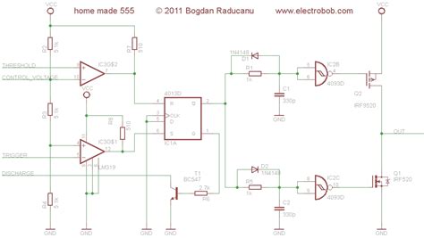 555 Class D Amplifier Electro Bob