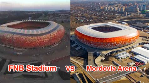 First national bank stadium or simply fnb stadium, also known as soccer city and the calabash, is an association football and rugby union st. Russians say their 2018 World Cup stadium's similarity to ...