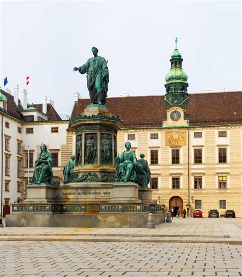 Bronze Statue Of The First Austrian Emperor Francis Ii In Vienna