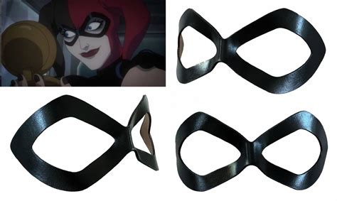 Harley Quinn Assault On Arkham Leather Cosplay Mask Prom 2017 Harley Quinn Cosplay Sewing