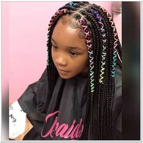 The greatness and uniqueness of the kinky african hair can never go unnoticed. 103 Adorable Time Saving Braid Hairstyles For Kids All Ages