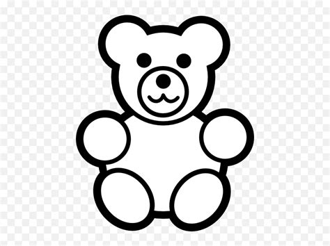 Teddy Bear Clipart Easy Teddy Bear Coloring Pages Emoji Emoji Teddy Bears Free Transparent