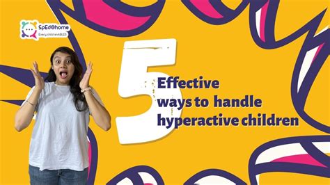 Effective Ways To Handle Children With Attention Deficit Hyperactivity
