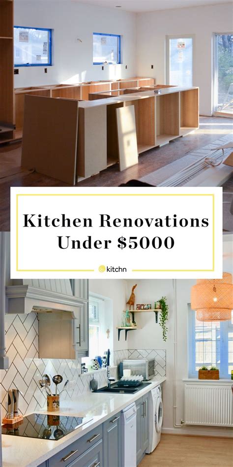 After you have an idea of what you're able to spend, it's a helpful exercise to start. 5 Gorgeous Kitchen Renovations That Cost Less than $5,000 | Budget kitchen remodel, Renovation ...