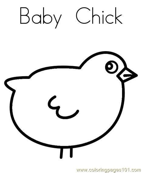easter baby chick coloring page  easter chicks coloring pages
