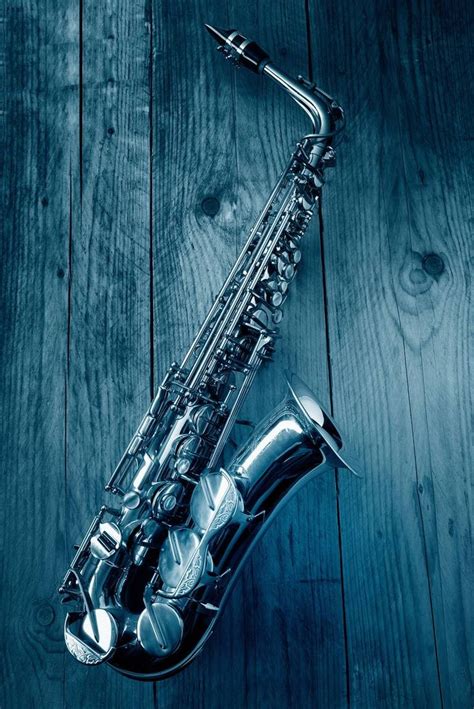Jazz Saxophone New Orleans In Blue Art Print Jazz Saxophone Saxophone Blue Art Prints