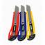 PLASTIC UTILITY KNIFE BOX CUTTER SAFETY CUTTER102718 