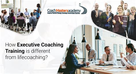 How Executive Coaching Training Is Different From Life Coaching Coach Masters Academy Icf