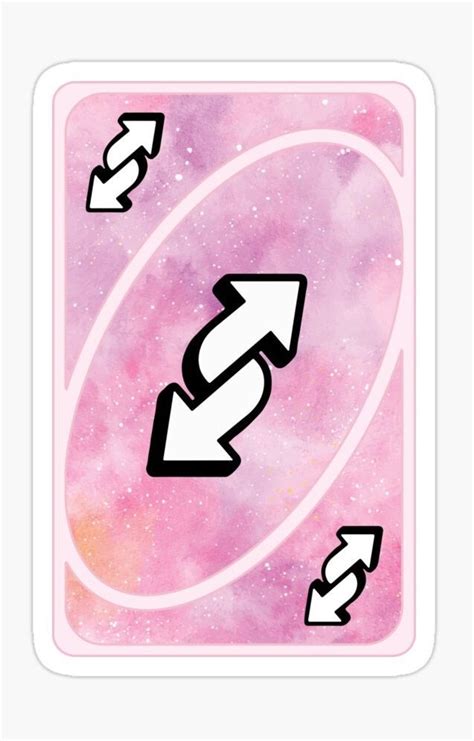 Uno Reverse Card Pink Universe Phone Uno Cards Custom Uno Cards Cards