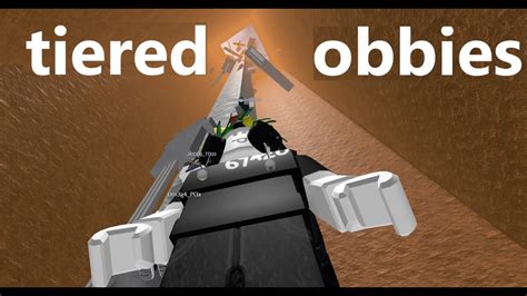Trying Out Roblox Tiered Obbies Youtube