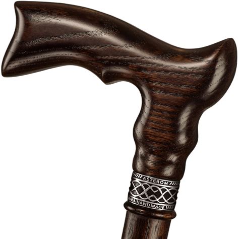 Buy Handcrafted Ergonomic Wooden Walking Cane For Men And Women