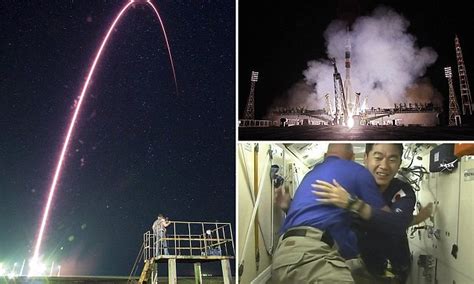 Soyuz Rocket Delivers Astronauts To The International Space Station